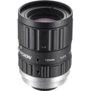 Hikvision MVL-HF1228M-6MP 6MP 1/1.8" 12mm F2.8 Manual Iris C-Mount Lens, 6MP Rated