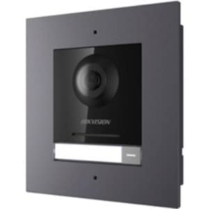 Hikvision DS-KD8003-IME1/Flush 2MP Video Intercom Module Door Station with Fisheye Camera, Flush Mount Frame