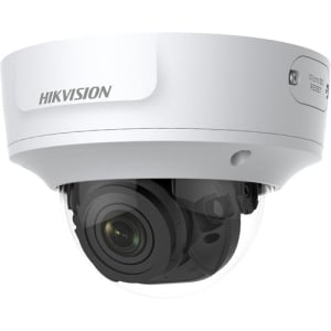 Hikvision DS-2CD2185G0-IMS Performance Series 8MP Indoor IR Dome IP Camera, 2.8mm Fixed Lens, White