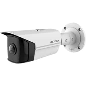 Hikvision DS-2CD2T45G0P-I 4MP Super Wide Angle Bullet IP Camera, 1.68mm Fixed Lens, White