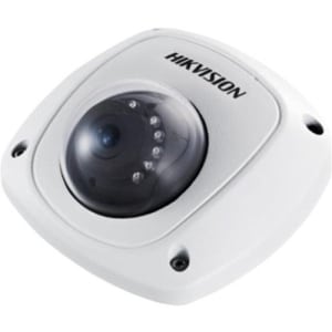 Hikvision AE-VC211T-IRS 2MP Infrared IR Mobile Mini Dome Analog Camera, 2.8mm Lens, White