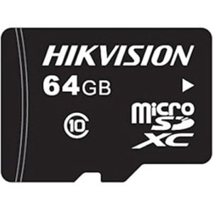 Hikvision HS-TF-L2/64G/P L2 Series Video Surveillance MicroSD TF Card, 64Gb