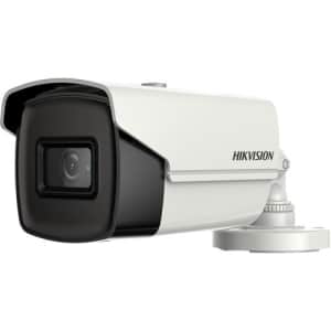Hikvision DS-2CE16U7T-IT3F Turbo HD 8MP Ultra-Low Light Bullet Analog Camera, 2.8mm Fixed Lens, White