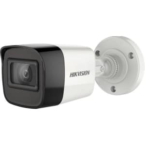Hikvision DS-2CE16U7T-ITF TurboHD 8MP Ultra-Low Light Mini Bullet Analog Camera, 2.8mm Fixed Lens, White