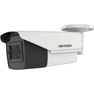 Hikvision DS-2CE19U7T-AIT3ZF Turbo HD 8MP Ultra-Low Light Bullet Analog Camera, 2.7-13.5mm Motorized Varifocal Lens, White