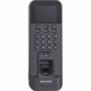 Hikvision DS-K1T804BMFO-STD Value Series Fingerprint Access Control Terminal, M1 Card, LCD Display, Black