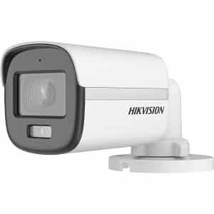 Hikvision DS-2CE10KF0T-FS ColorVu 5MP Audio Mini Bullet Camera, 2.8mm Fixed Lens, White