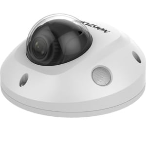 Hikvision DS-2CD2543G0-IS Value Series 4MP Outdoor EXIR Mini Dome IP Camera, 4mm Fixed Lens, White