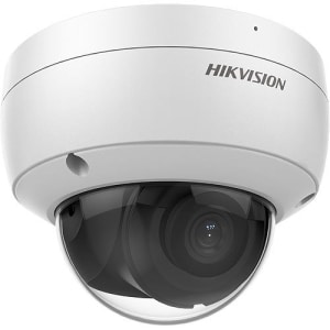 Hikvision DS-2CD2143G2-IU AcuSense 4MP Dome IP Camera, 2.8mm Fixed Lens, White (Replaces DS-2CD2143G0-I 2.8MM)