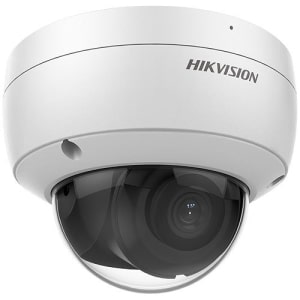 Hikvision DS-2CD2143G2-IU AcuSense 4MP Dome IP Camera, 4mm Fixed Lens, White
