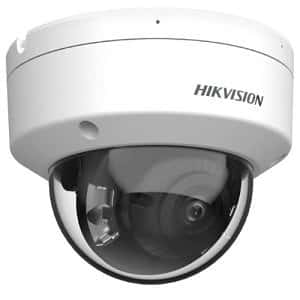 Hikvision DS-2CD2187G2-LSU ColorVu 8MP WDR Dome IP Camera with Built-in Microphone, 4mm Fixed Lens, White