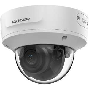 Hikvision DS-2CD2786G2T-IZS Pro Series 8MP 4K AcuSense IP Dome Camera, 2.8-12mm Varifocal Lens, 120dB WDR, IP67, White