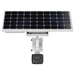 Hikvision DS-2XS2T47G1-LDH/4G/C18S40/4MM Solar-Powered Series 4MP ColorVu Solar-Powered Security Camera Setup, 4mm Focal Length