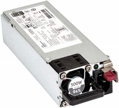 Hewlett Packard Enterprise HP 500W Flex Slot Platinum Hot Plug Low Halogen Power Supply Kit