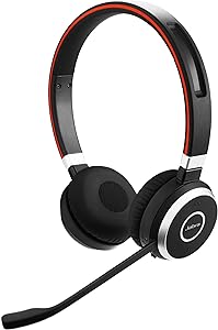 Jabra Evolve 65 UC Stereo – Includes Link 370 USB Adapter