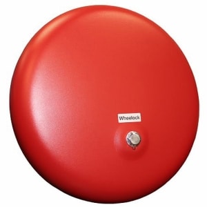 Eaton 43T-G10-115-R 43T AC Vibrating Bell, Indoor Outdoor, 115VAC, 10" Shell, Red