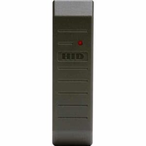 HID Corporation 5365 MiniProx Proximity Access Card Reader, 1-11/16″ Length x 6″ Height x 1″ Thick, Classic Charcoal Gray