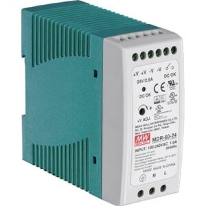 TRENDnet TI-M6024 60W Single Output Industrial DIN-Rail Power Supply for Equipment