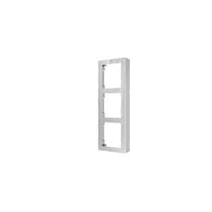 Hikvision DS-KD-ACW3/S 3-Module Surface Mount Accessory for DS-KD8003-IMEx, Stainless Steel