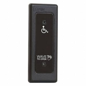 Camden CM-331/42S-SGLR SureWave Hybrid Battery Powered Touchless Switch