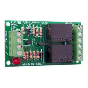 ELK-9244 (Four Modules) Sensitive Relay DPDT 12 or 24 VDC