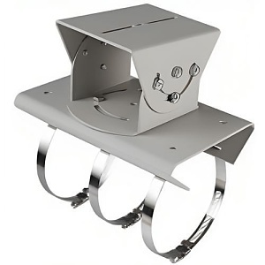 Hikvision DS-1214ZJ-L-Y2 Horizontal Pole Mount, Stainless-Steel White