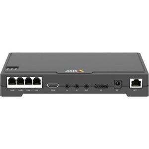 AXIS FA54 High Performance Multi-View Surveillance Main Unit with Forensic WDR, Black