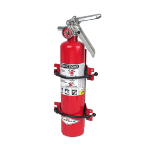Amerex B402 5lb. ABC Dry Chemical Fire Extinguisher with 860 Bungee Wall Bracket