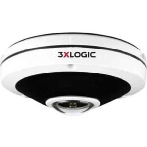 3xLOGIC VX-6M-360-IAW VISIX 6MP Outdoor Fisheye IP Camera