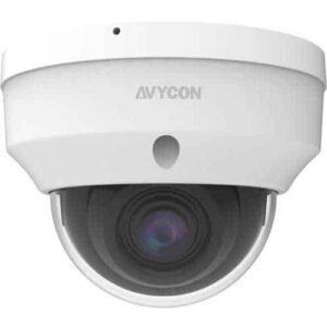 AVYCON AVC-NSV81F28 Diversity Series 8MP H.265 Outdoor IR Dome IP Camera, 2.8mm Lens, White