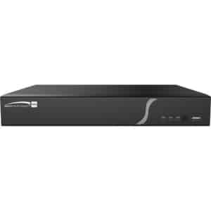 Speco H6HRN 6-Channel Hybrid DVR, HD-TVI Channels Plus IP Channels, 2TB HDD, NDAA Compliant, Black