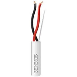 Genesis 31145512 18/2 Stranded Plenum Cable, Unshielded, CL3P, FPLP, CMP, FT6, 500' (152.4m), REELEX Pull Box, Natural White
