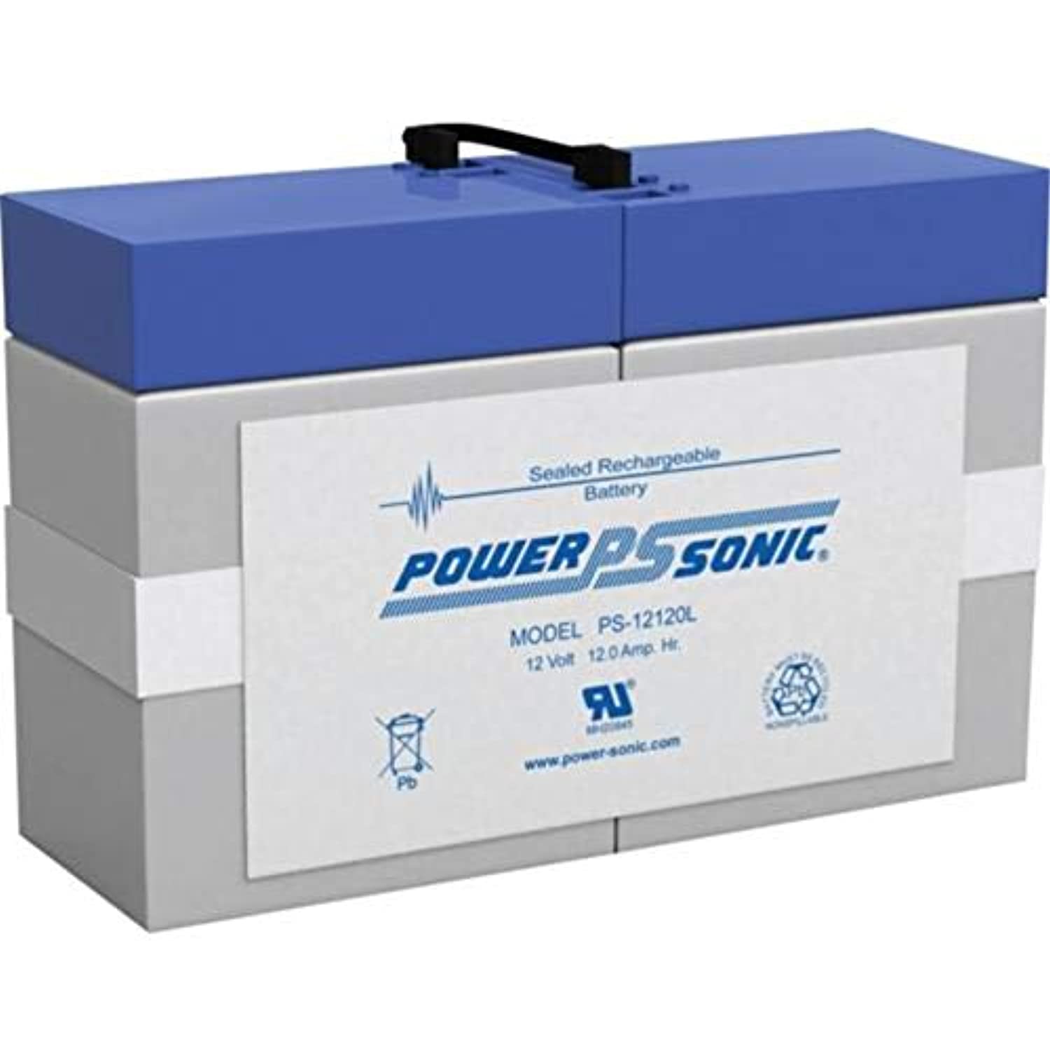 Power Sonic CB12C-A; 12V 12AH - www.americancableassemblies.com, image size:1500x1500