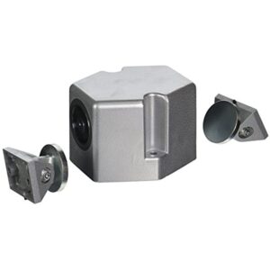 Edwards Signaling 1500 Series Electromagnetic Door Holder Floor Mount, Double Door, 24V AC/DC; 120V AC