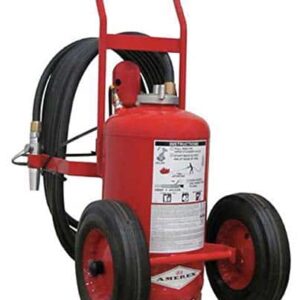 Wheeled Fire Extinguisher, 125 lb, 50 ft