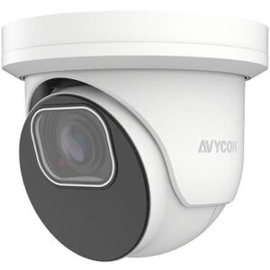 AVYCON AVC-NPE51M Diversity Series 5MP H2.65 IR Turret IP Camera, 2.7-13.5mm Motorized Lens, NDAA Compliant, White (Replaces AVC-NSE51M)