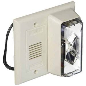 Edwards Signaling Call for Assistance Horn/Strobe Clear 120vac 50/60hz, 0.115a