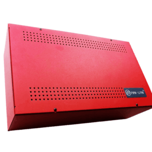 Fire-Lite BB-17F Battery Box for up to 17Ah Batteries, Mounts below FACP Cabinet