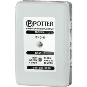 Potter EVD-2 Electronic Vibration Detector System with Remote Pickup