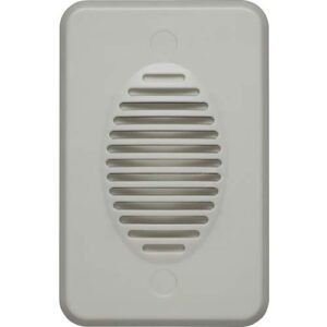 W-Box Technologies 1GANGCHIM Single Gang 3-Tone Chime, 12-24Vdc, White