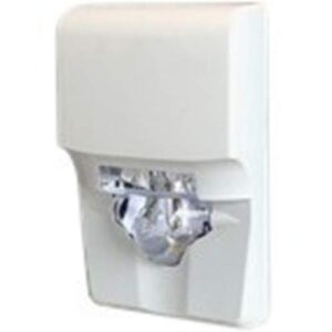 Kidde EG1VWF Genesis EG1 Series LED Strobe, Selectable Candela, White, "FIRE" Red Marking, (EG1F-VM Replacement)